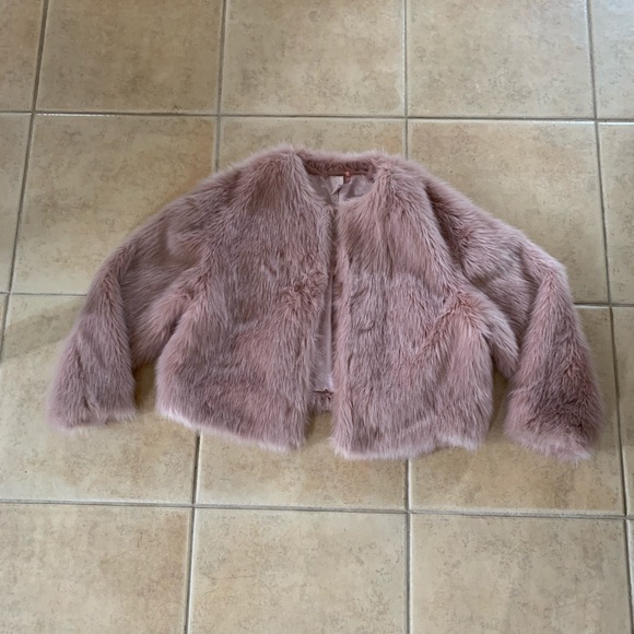 H&M Jackets & Blazers - Faux fur coat Nikki Minaj H&M collection